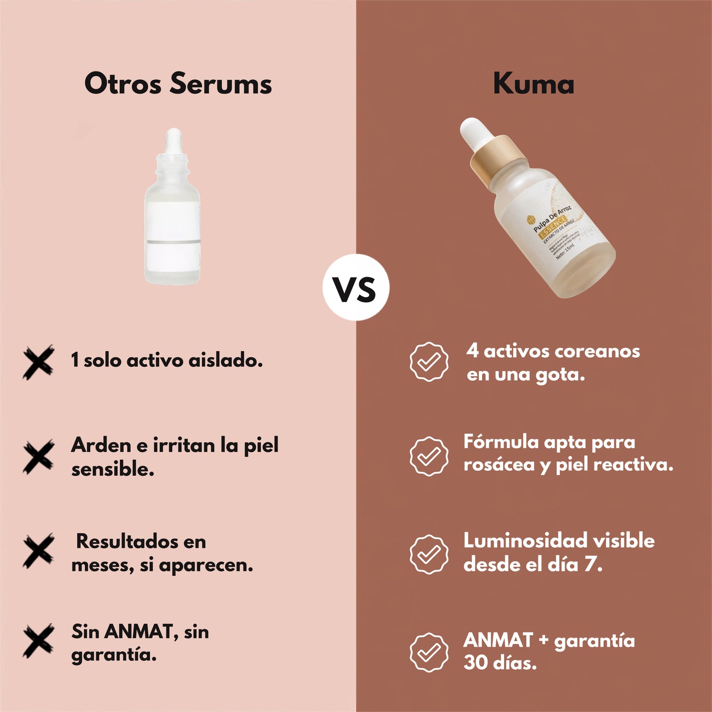 Sérum Pulpa de Arroz - Hidrata, Calma e Ilumina tu piel con 4 Activos Coreanos